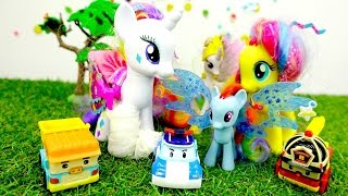 My Little Pony - Соревнования - Видео для детей с игрушками
