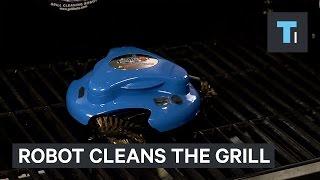This robot is a Roomba for your grill