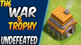 Clash of Clans Town Hall 6 (TH6) Trophy/War Base 2017