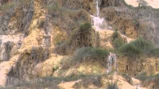 Beautiful waterfall in Tuscany in Italy / Piękny wodospad w Toskanii