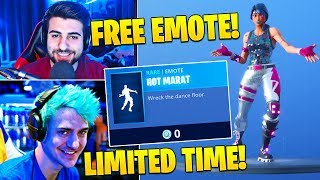 Streamers React To *FREE* EMOTE "HOT MARAT" LIMITED TIME ONLY! - Fortnite FUNNY Twitch Moments