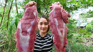Yummy Beefsteak Cooking With Special Fish Past Sauce - Yummy Bistek - Cooking With Sros