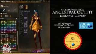 Guild Wars 2: Outfits - Ancestral Outfit -  Atuendo Ancestral (Human Female)