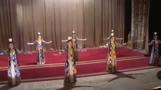 "Dil-sadasi" dance group - Chine ussuli (uighur dance) (PCF "Dil-sadasi" 03 June 2014)