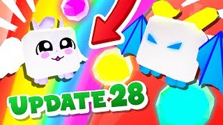 *NEW* RAINBOW LAND! EVERYTHING in Bubblegum Simulator Update 28!