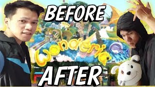 Before and After Wonderia Semarang