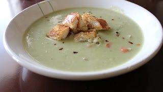 Creamy Broccoli &  Chicken Soup