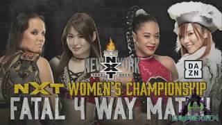 Takeover New York Shayna Baszler vs Kairi Sane vs Io Shirai vs Bianca Belair NXT Womens Championship