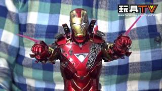 TOYSTV S4 EP14 P5「爆玩具」HOT TOYS 1/6 THE AVENGERS DIECAST IRON MAN MARK VI Unbox