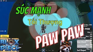Sức Mạnh Tối Thượng Của Trái Ác Quỷ Paw Paw 750 Điểm + Mastery 500 Sẽ Bá Đạo Như Thế Nào ???