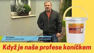 Trumf sanace s.r.o. -  Pořad ČT Polopatě - sanace vlhkého zdiva Systémem AquaStop Cream