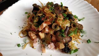 Русская кухня / Московская селянка / Московская солянка на сковороде /рецепт 1861 года