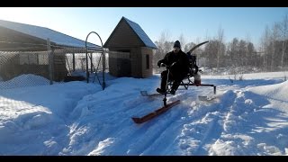 АЭРОСАНИ мой проект (SNOW SCOOTER)