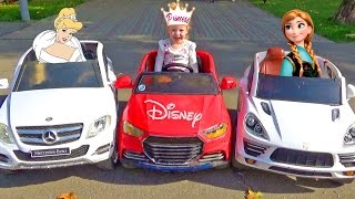 Принцессы Диснея и супер машины - Видео для девочек / Disney Princess Play for girls