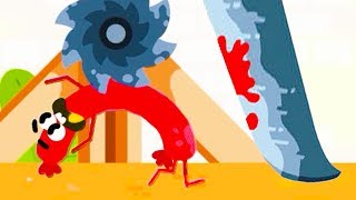 Беги Сосиска Беги 2 прикольная   игра для телефона как Том за Золотом с героем в виде Сосиски