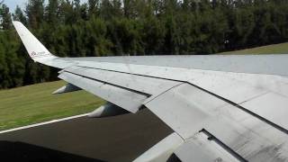 Take-off / San Juan, Puerto Rico - AA Boeing 757-200
