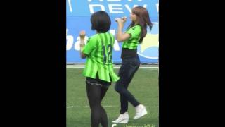 [Cam HD] 110410 T-ara Eunjung - Bo Peep Bo Peep @ 2011 K-League Jeonbuk vs Suwon Half Time [4]