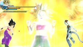 Caulifla The Female Saiyan VS Mecha Frieza! | DBZ Head2Head Xenoverse 2 MODS