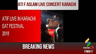 Atif Aslam Live in Concert Karachi Eat Festival 2018