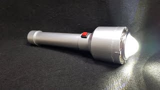 Buid a 3,7v LED Flashlight using PVC Pipe