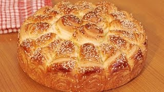 Pogača 'Kornet' - Home made cone bread [Eng Subs]