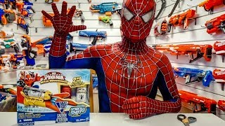 SPIDER-MAN REVIEWS HIS WEB SHOOTER!!