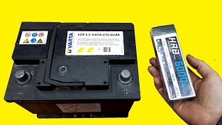 Можно ли Завести Автомобиль Lipo Аккумулятором ???