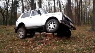 Диагональное вывешивание. Нива 2121