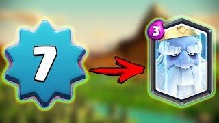 ?7 УРОВЕНЬ ПОЛУЧИЛ НОВУЮ ЛЕГЕНДАРНУЮ КАРТУ!? - Clash Royale