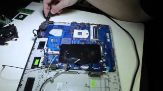104 Диагностика и ремонт ноутбука Samsung NP300E5A Пост коды и что в слоте памяти.
