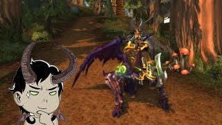 嘉棟解說魔獸世界08期：7.2惡魔獵人職業坐騎是被拋棄的瞎子