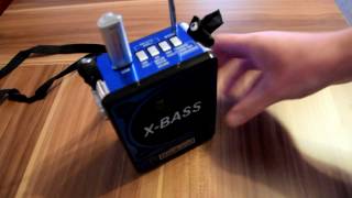 GOLDFULL X-Bass Radio Vorstellung #ideal für Freizeit & Camping