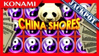 JACKPOT! HAND PAY! China Shores MASSIVE SLOT MACHINE BONUS!