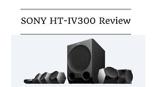 Sony HT IV300 review | 5.1ch Home Theatre | Bluetooth NFC