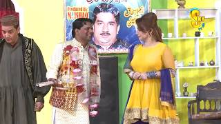 Imran Shoki and Nida Choudhary Stage Drama Lafangay Aashiq Full Comedy Clip 2019