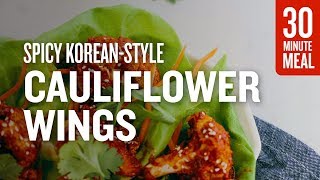 Spicy Korean-Style Cauliflower Wings | Minimalist Baker Recipes
