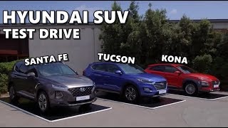 Hyundai SUV Test Drive Event - 2019 Kona, Tucson, Santa Fe