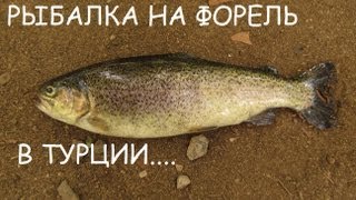 Рыбалка на форель в Турции. ( 21 сентября 2013 г. )