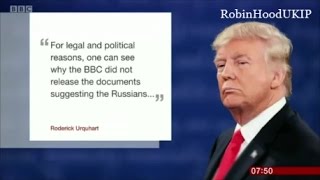 British Public see through the BBC fake news on Donald Trump
