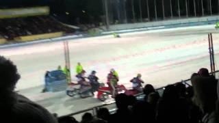 Спидвей на льду. Красногорск. 2011 год. 5-8 заезды