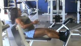 Sarah Hayes at the New Metroflex Gym in Plano!