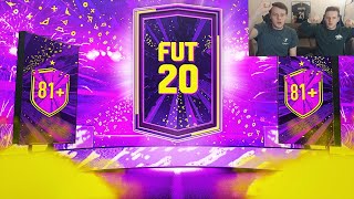 YES! ARE THE 81+ DOUBLE UPGRADE PACKS WORTH IT? - FIFA 20 Ultimate Team Pack Opening RTG