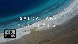 XIAOMI X8 SE | Salda Gölü Drone Çekimi (LAKE SALDA FOOTAGE)