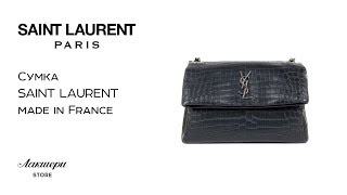 Женская сумка West Hollywood от Saint Laurent, оригинал от известного бренда review: ID 161043