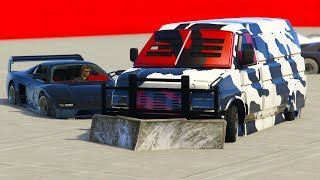 SI FRENAS EXPLOTAS! FURGO BLINDADA!! - GTA 5 ONLINE - GTA V ONLINE