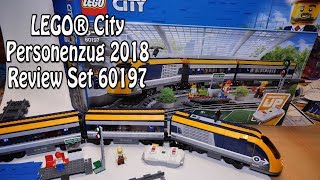 LEGO Personenzug 2018 (City Set 60197 im deutschen Review)