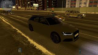 City Car Driving - Audi RS6 Avant Bulkin l Night Driving
