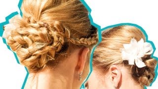 ВЕЧЕРНЯЯ причёска/СВАДЕБНАЯ причёска.