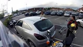 Wild Moments On A Motorcycle