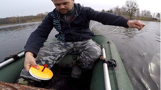 Ловля щуки на живца, рыбалка на кружки, кружки с якорями. Pike Fishing